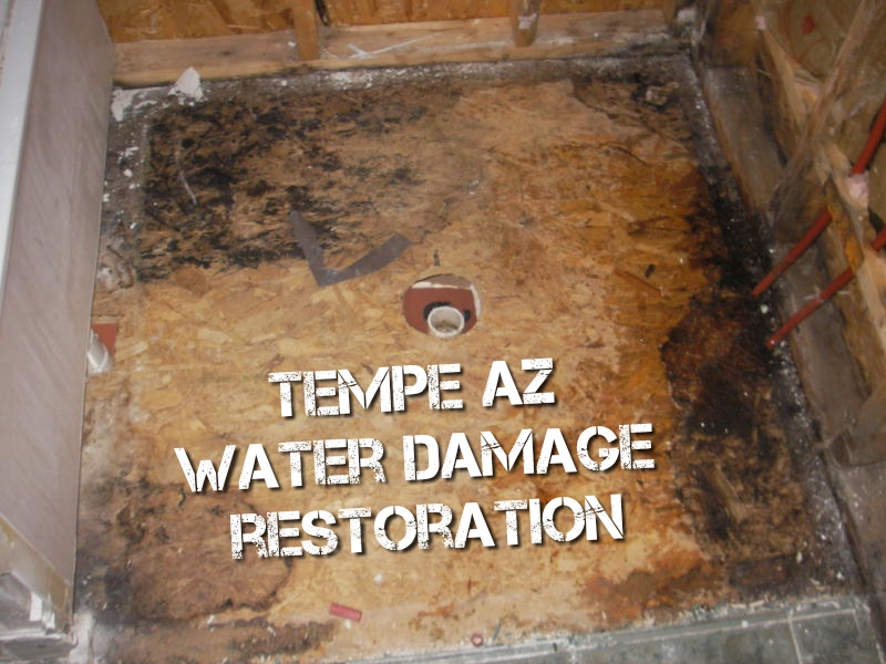 Tempe AZ water damage restoration
