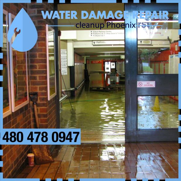 water damage phoenix AZ Commercial Restoration Company 393d