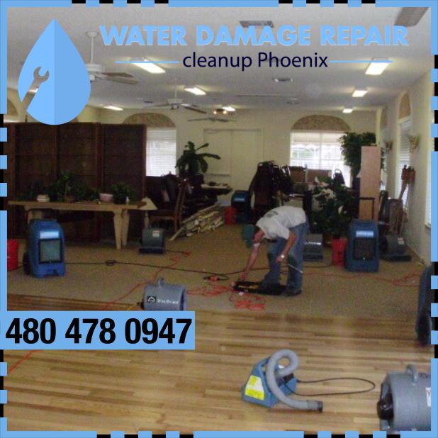 water damage phoenix AZ Commercial Restoration Company 397