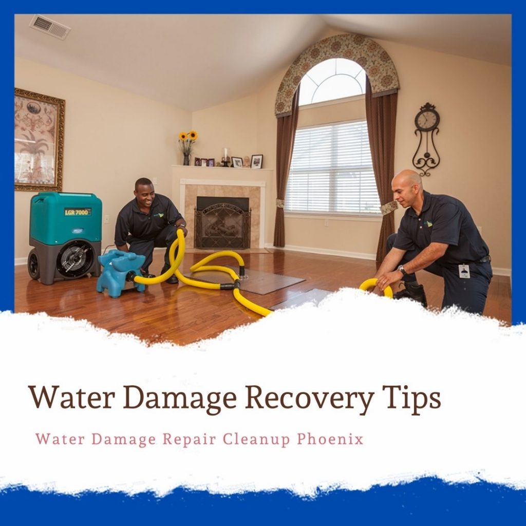 Water damage recovery tips